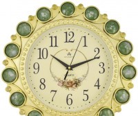 Настенные часы atlantis tld-6998e green jewelry