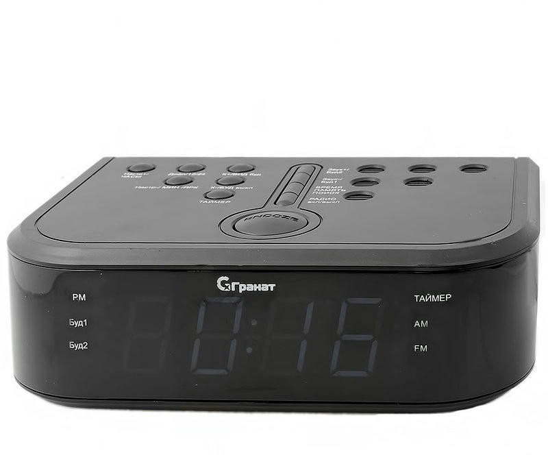 Сетевые часы ГРАНАТ c-0946-Бел будильник сетевой