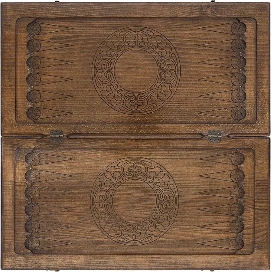 Нарды резные "Зодиак Рак", Ustyan