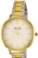 Наручные часы pacific x6198-7 корп-комби циф-бел/желт бр
