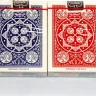 Карты "Tally-Ho Standard Index red/blue Fan"
