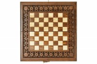 Шахматы + нарды резные с гранатами 50, Haleyan