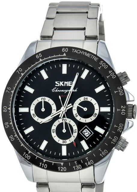 Наручные часы skmei 9259sibk silver/black