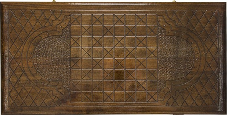 Нарды резные "Зодиак Близнецы", Ustyan