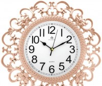 Настенные часы atlantis tld-3670 rose gold