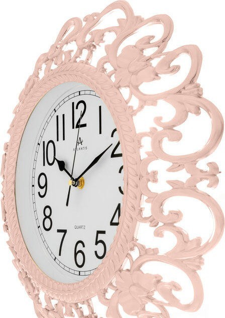 Настенные часы atlantis tld-3670 rose gold
