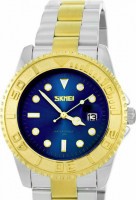 Наручные часы skmei 9295tgdbu silver/gold-blue