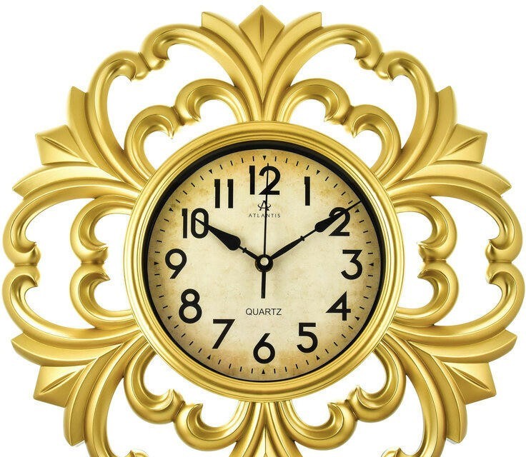 Настенные часы atlantis 326-5 gold