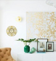 Настенные часы atlantis 326-5 gold