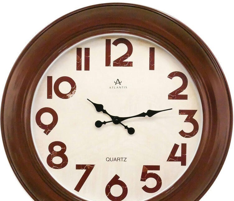 Настенные часы atlantis 366 brown
