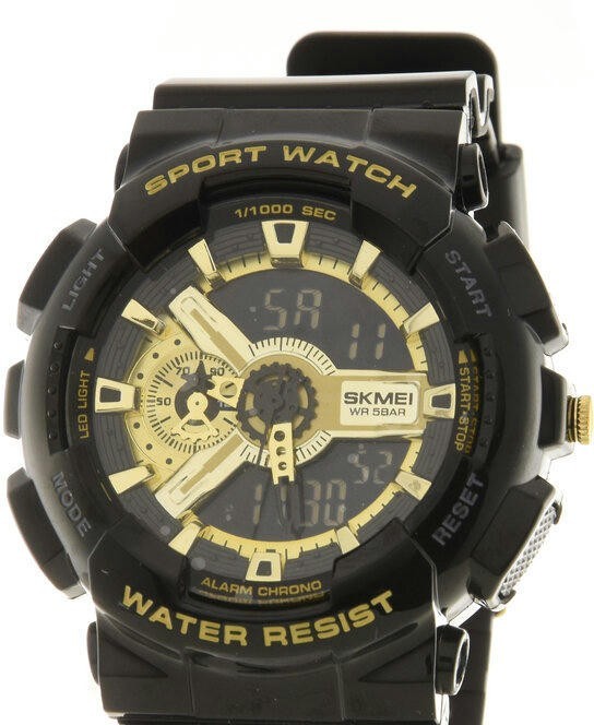 Наручные часы skmei 1688bkgd black/gold