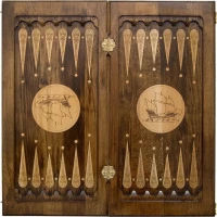 Нарды резные &quot;Парусник&quot;, Mirzoyan