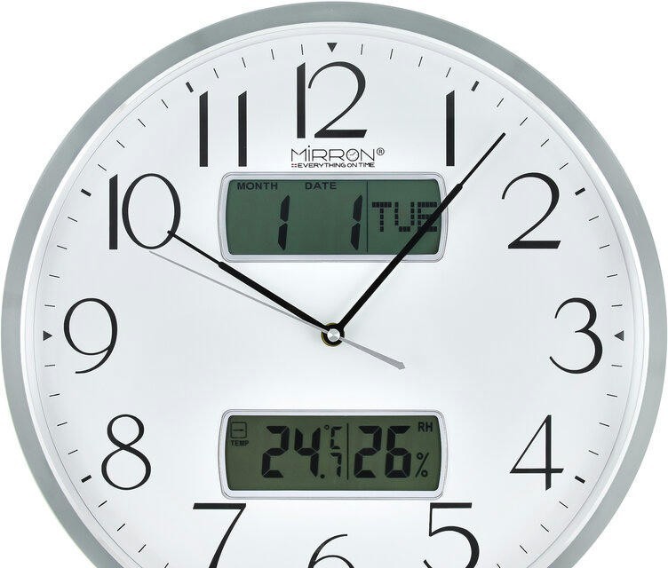 Настенные часы mirron p3263А-2 жк СБ