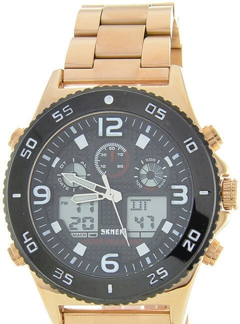 Наручные часы skmei 1538srg rose gold steel belt