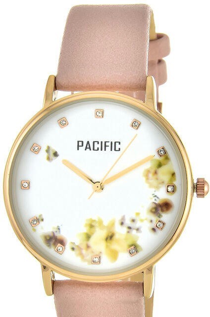 Наручные часы pacific x6182-11 кор-роз циф-бел/роз рем роз