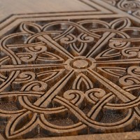 Нарды резные &quot;Шестигранный Узор&quot;, Haleyan