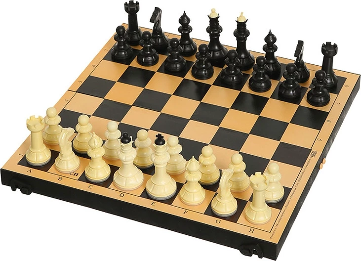 Шахматы + шашки "Айвенго" малые