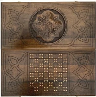 Нарды резные &quot;Ветвь дуба&quot;, Mkhitaryan