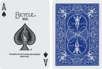 Карты "Bicycle Supreme Line Standard Index blue"