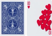 Карты "Bicycle Supreme Line Standard Index blue"