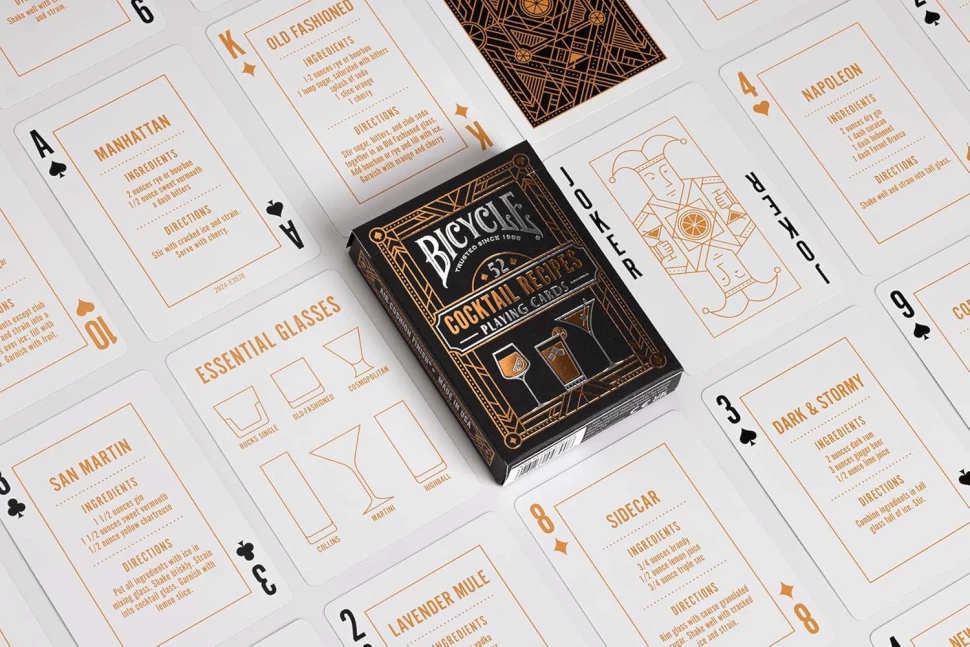Карты "Bicycle Cocktail Standard Index"