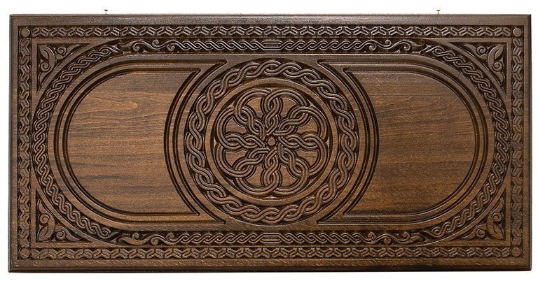 Нарды резные "Армянский узор-2" 60, Haleyan