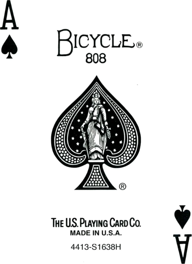 Карты игральные Bicycle Standard комплект из двух колод, красные и синие