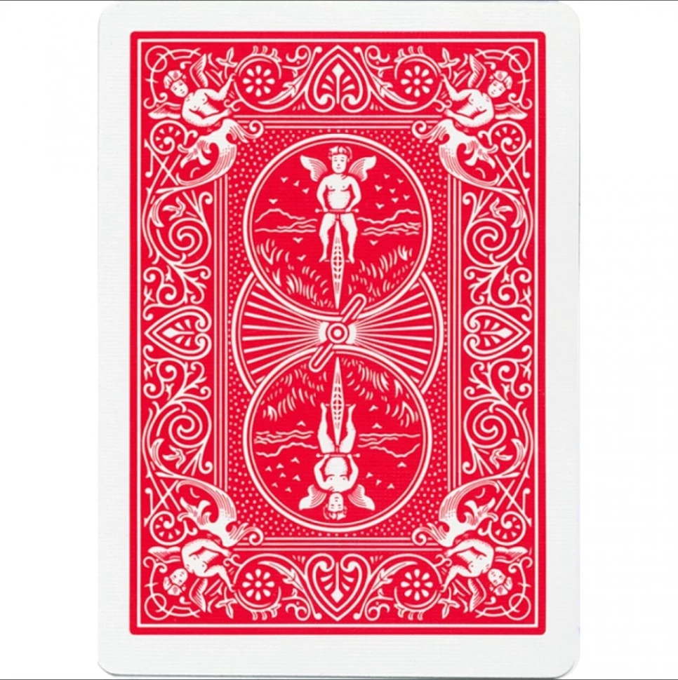 Карты игральные Bicycle Standard комплект из двух колод, красные и синие