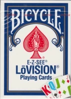 Карты "Bicycle Lovision blue"
