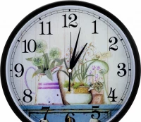 Настенные часы la minor 18783-29 черные