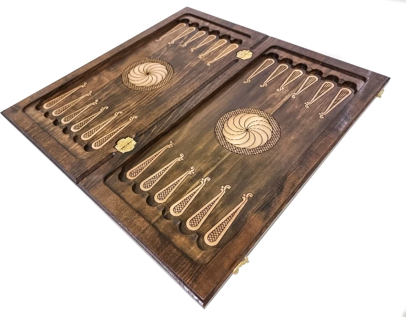 Нарды резные "Армянский узор 8" 60, Ustyan