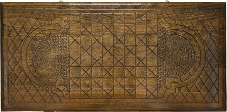 Нарды резные "Зодиак Скорпион", Ustyan