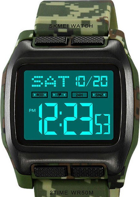 Наручные часы skmei 2193cmgn army green camouflag