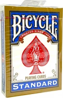 Игральные карты Bicycle Standard 54 карты, синие
