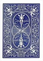 Игральные карты Bicycle Standard 54 карты, синие