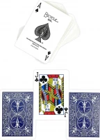 Игральные карты Bicycle Standard 54 карты, синие