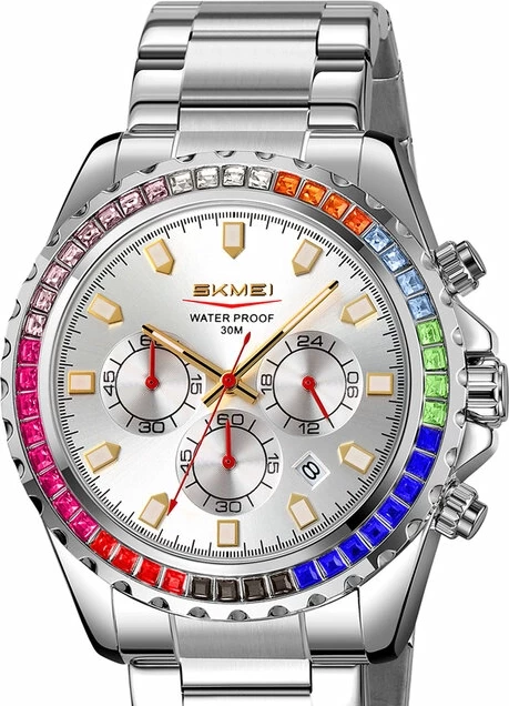 Наручные часы skmei 9356sisi silver/silver