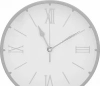 Настенные часы la minor 9608 серебро