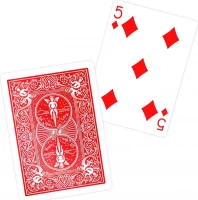 Игральные карты Bicycle Standard 54 карты, красные