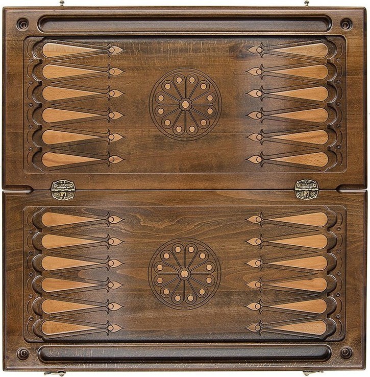 Нарды резные "Традиционные" 60, Zakaryan