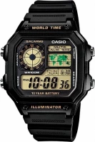 наручные часы casio ae-1200wh-1b