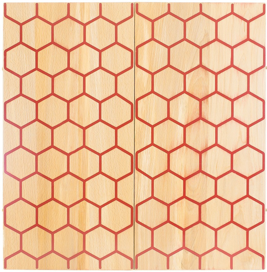 Нарды резные "Гексагон 3" 60, Mkhitaryan