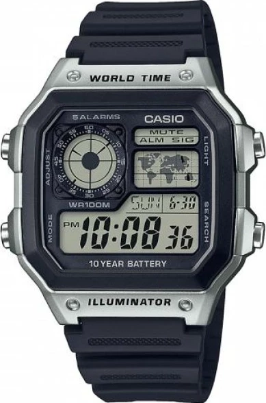 наручные часы casio ae-1200wh-1c