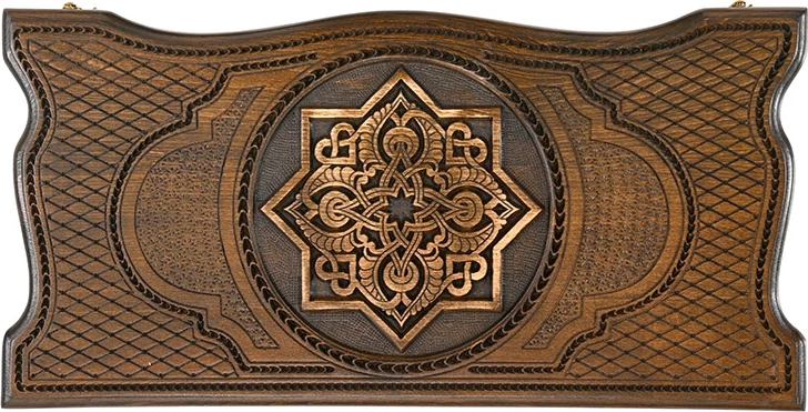 Нарды резные "Армянский узор 3" 60, Ustyan