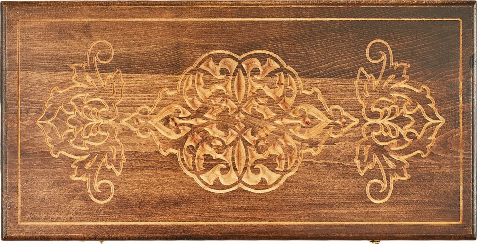 Нарды резные "Орнамент-4" 60, Ustyan