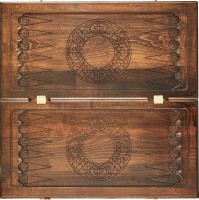 Нарды резные &quot;Орнамент-4&quot; 60, Ustyan