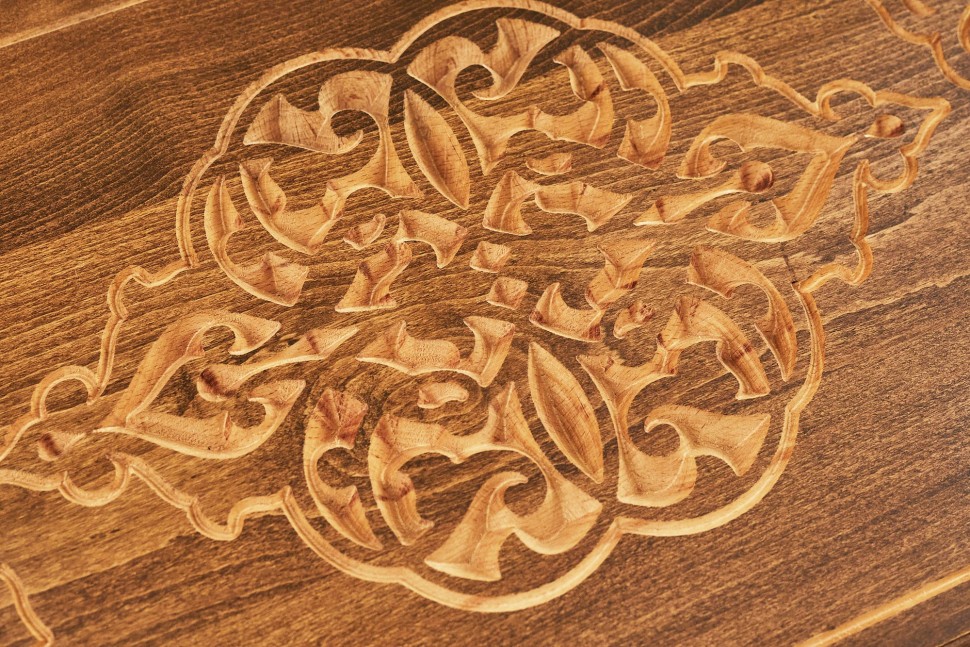 Нарды резные "Орнамент-4" 60, Ustyan