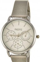 Наручные часы pacific x6180-1 корп-хром циф-бел/сер сетка