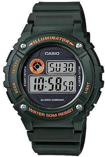 Наручные часы casio   w-216h-3b