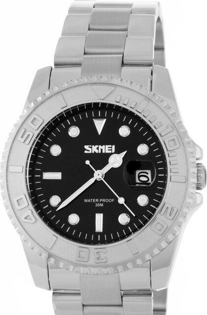Наручные часы skmei 9295sibk silver black